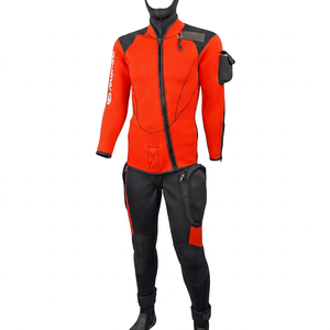 Traje de Neopreno Aropec de 2 Piezas, 3mm, Transpirable, Anti-UV, con Logotipo Frontal, para Hombre Adulto, Tallas M-4XL - Product Image 1