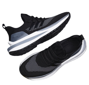 Scarpe da Corsa Sportive per Uomo, <span class=keywords><strong>Nero</strong></span> <span class=keywords><strong>Rosso</strong></span> Bianco, Primavera Estate, per Studenti, Prezzo Scontato, Fornitura di Fabbrica - Product Image 1