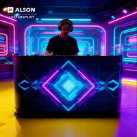 Pantalla LED ALSON de Alta Calidad, Nuevo Diseño Modular, Píxeles de Alta Definición, Pantalla LED Frontal para Publicidad en Interiores