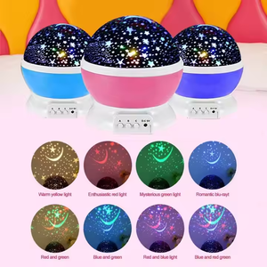 Projecteur Galaxie Lampe Ciel Étoilé Veilleuse Étoilée pour Chambre d'Enfant LED Planétarium Lumières Étoilées Rotatives Cadeau pour Enfants - Product Image 2
