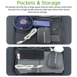 Chargeur solaire portable écologique 5V 12V avec panneau solaire à charge rapide USB DC pour téléphone portable et station d'alimentation - Product Image 5