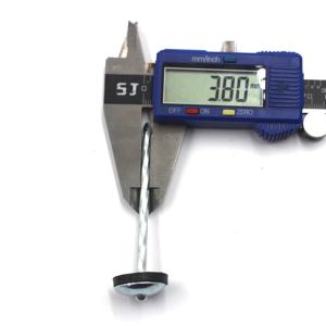 3 Inch BWG9 Ondulado <span class=keywords><strong>Nail</strong></span> Umbrella Roofing Nails com Borracha Washer - Product Image 3