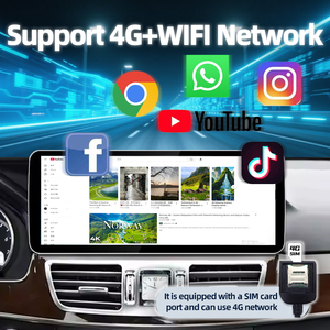 12.8 inch màn hình hiển thị Android đài phát thanh xe đa phương tiện Stereo Carplay cho Mercedes Benz E Class W212 ntg4.0 ntg4.5 LHD rhd - Product Image 5
