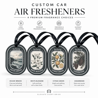 Lecheng Custom Black Label Rose Fragrance Sheets Scent Discs for Wardrobe Use Odor Removal Long Lasting Scent Car air Freshener