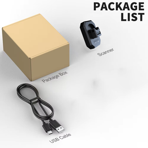 Portátil para Bluetooth 1D Escáner de código 2D con base de carga Interfaz <span class=keywords><strong>USB</strong></span> Lector de código de barras inalámbrico Escáner de anillo - Product Image 6