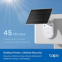 Caméra solaire sans fil TP-Link Tapo C400/410/425/460/465 KIT avec batterie