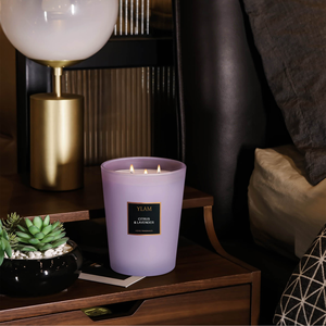 Elegant <strong>Citrus</strong> Lavender Scented <strong>Candles</strong> - Refined Home Fragrance with Soy Wax for Living Room and Bedroom Decor - Product Image 5
