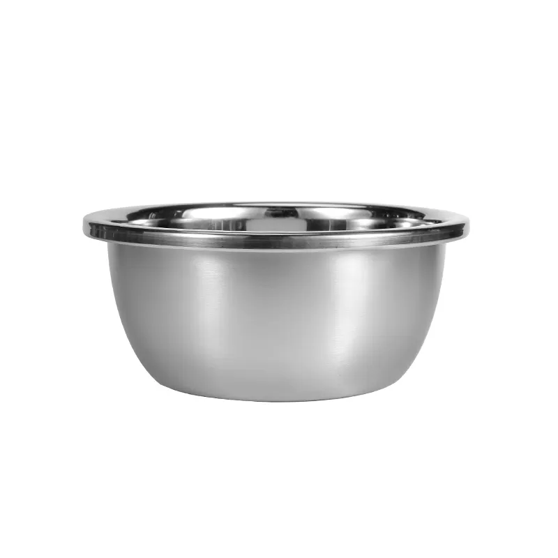 Korea Style Multipurpose Durable Large Capacity Food & Vegetable Stainless Steel Colander Sieve Colander Mixing Bowl Set