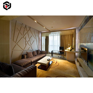 Cabecera Clásica de Metal Tallado, Muebles de Hotel de Lujo Personalizables para <span class=keywords><strong>Ritz</strong></span> Carlton - Product Image 4