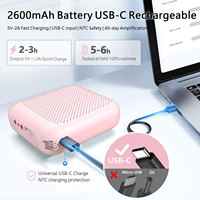 Amplificador de Voz Personal de Alta Potencia Norwii OEM/ODM, Mini Altavoz de 2600mAh/5200mAh para Enseñanza y Presentaciones en el Aula