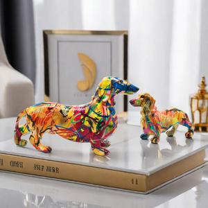 Figura Decorativa Moderna Europea para el Hogar, Escultura de Resina Epoxi con Forma Personalizada, Patrón Esculpido para Oficina o Escritorio - Product Image 1