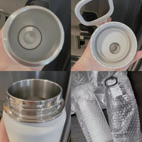 Nouvelle gourde populaire 2024, 750 ml, vente en gros, gourde chic, thermos, flacons isothermes, gourde à eau de 24 oz avec paille