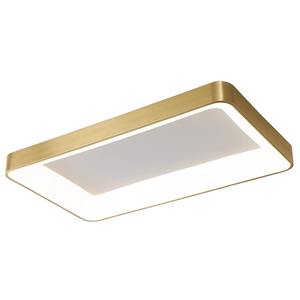 Plafonnier LED moderne minimaliste tout en cuivre pour chambres à coucher, salles, balcons, salons, style nordique, luminaires principaux - Product Image 2