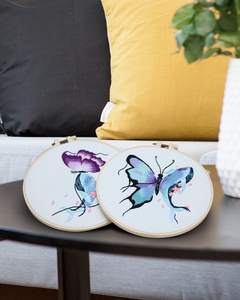 Kit <span class=keywords><strong>de</strong></span> bordado al por mayor <span class=keywords><strong>de</strong></span> alta calidad para principiantes Diy decoración bordado redondo <span class=keywords><strong>punto</strong></span> <span class=keywords><strong>de</strong></span> <span class=keywords><strong>cruz</strong></span> Kit <span class=keywords><strong>de</strong></span> costura artesanal - Product Image 3