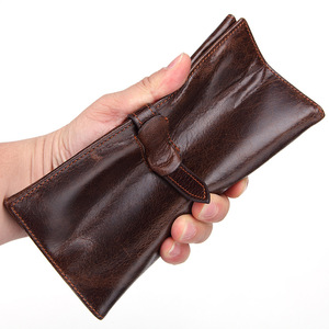 Ví Cầm Tay Dài Thời Trang Cho Nữ Ví Nữ Đựng Thẻ Tín Dụng Bằng Da Thật Cổ Điển Ví Nữ - Product Image 1