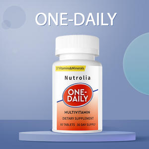 Groothandel op voorraad GMP volwassen ijzer multivitamine tabletten voor vrouwen en mannen, op voorraad, groothandel, 60 stuks, verbeterde immuniteit - Product Image 3