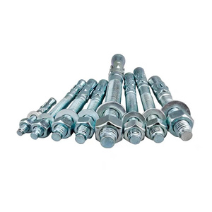 รูยเย่ <span class=keywords><strong>ราคา</strong></span>โรงงาน  น็อตยึดเหล็กคาร์บอน SS304 ชุบสังกะสี  พร้อมพุกยึดแบบลิ่ม - Product Image 5