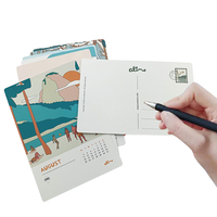 Calendrier de l'avent en papier personnalisé personnalisé de haute qualité pour table de bureau ou horloge décoration usine cadeau promotionnel en gros