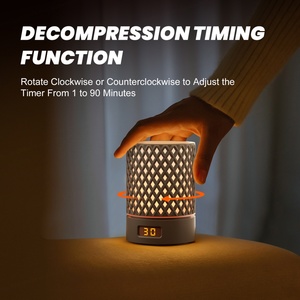 Lámpara LED de Lectura, Mini Lámpara de Escritorio para el Hogar, Carga USB, Lámpara Nocturna con Batería - Product Image 3