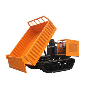 Spedizione gratuita! Esportazione di fabbrica dumper capacità di volume mini dumper da giardino 4x4 cingolo in gomma - Product Image 3