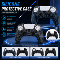 Coque de protection en silicone antidérapante pour manette DualSense PS5, étui de transfert d'eau pour Playstation 5