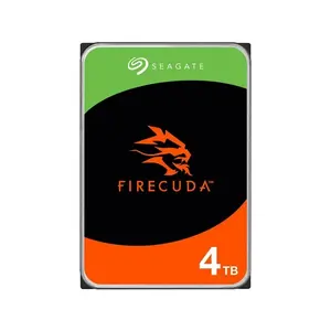 Seagate FireCuda HDD 4TB 내장 하드 드라이브 HDD - 3.5 인치 CMR SATA 7200RPM 256MB 캐시 ST4000DX005
