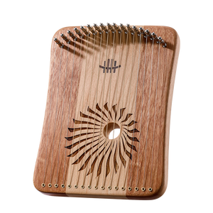 Hluru kalyre 17 dây gỗ tự nhiên Lyra đàn hạc liras với âm thanh rõ ràng dây nhạc cụ phía đông để chơi - Product Image 4