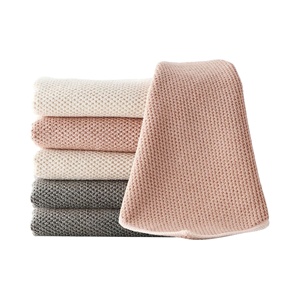 Chiffons en microfibre à séchage rapide, tissage gaufré, non pelucheux, pour la cuisine, le nettoyage des verres, absorbants, serviettes de cuisine en microfibre gaufré - Product Image 1