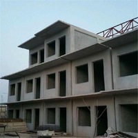 Villa préfabriquée en béton armé, assemblage rapide, maison modulaire, solution de construction complète