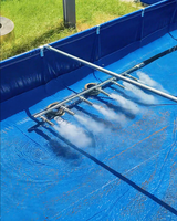 Aérateur à micro-nano bulles, moteur d'aération à haute dissolvabilité d'oxygène, machine d'aération 1500W-7500W pour étang à poissons, crevettes, aquaculture, eaux usées