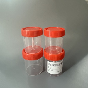 Gobelet d'échantillonnage en plastique jetable 30ml 60ml, récipient pour urine pour tests médicaux - Product Image 3