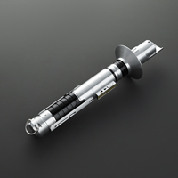 Sable de Luz Ezra V3 Hero Saber Ahsoka Luke Skywalker de Alta Calidad con Flash RGB Pixel y Cambio Infinito de Color para Juguetes Coleccionables