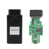 Interfaz de ajuste de chip ECU automática MPPS V16, MPPS V16.1.02, multilingüe, OBD OBDII, lector y grabador de ECU para RDC15 EDC16 EDC17