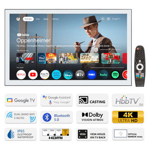 Televisor Espejo Android <span class=keywords><strong>de</strong></span> 32 Pulgadas con Asistente <span class=keywords><strong>de</strong></span> <span class=keywords><strong>Google</strong></span>, Resistente al Agua IP65, con Sintonizador Analógico y Digital - Product Image 3