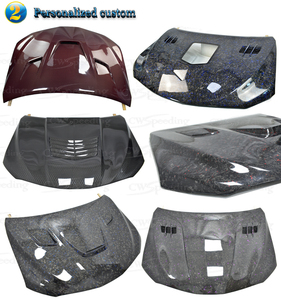 Lèvre de pare-chocs avant en fibre de carbone de style CA pour kit carrosserie <span class=keywords><strong>JAGUAR</strong></span> XE - Product Image 4