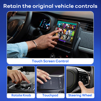 Carlinkit Boîte vidéo AI sans fil pour voiture intelligente, CarPlay sans fil, Android Auto, Youtube, CarPlay, 32 Go, pour Netflix, Youtube