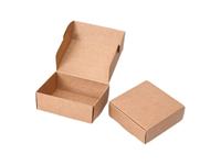 Boîte d'emballage en papier kraft en gros, boîte en papier pour savon artisanal