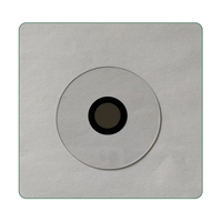 Verre trempé rond personnalisé de 0.2 à 10mm d'épaisseur Panneau en verre circulaire trempé à prix d'usine