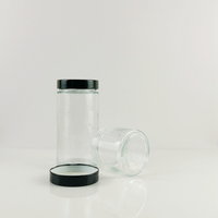 Bocaux en verre de 100-500g pour aliments, bocaux de conserve, bocaux à miel, bocaux à confiture, bocaux à cornichons, bocaux à gelée, bocaux Mason avec couvercles à vis