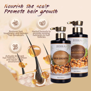Shampooing et revitalisant naturels en gros pour la croissance des cheveux à l'huile de ricin, anti-chute et nourrissants - Product Image 2