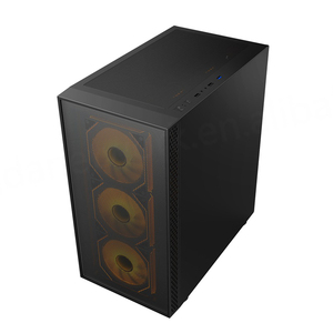 Boîtier PC Micro ATX de jeu personnalisé OEM, tour moyenne de jeu avec cabinet en verre pour ordinateur de bureau - Product Image 1