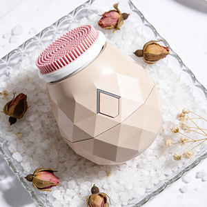 Cepillo Facial Eléctrico de Silicona para Limpieza de la Piel, Dispositivo Exfoliante Facial 2 <span class=keywords><strong>en</strong></span> <span class=keywords><strong>1</strong></span>, Resistente al Agua - Product Image 1