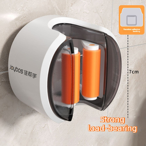 Supporto per Mop JOYBOS con Gancio in Gomma Morbida <span class=keywords><strong>da</strong></span> Parete, Adesivo Forte sul Retro della Porta, Alta Capacità di Carico - Product Image 6