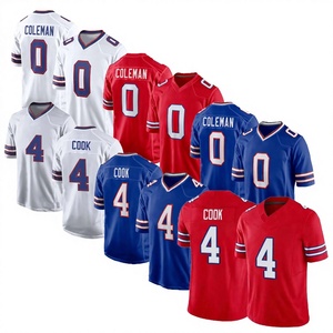 Maillot de football américain rétro des Dallas Cowboys pour <span class=keywords><strong>homme</strong></span>, numéro 3 George Pickens, 2026 # 88 Brodés - Product Image 6