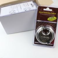 Cadenas à combinaison à 4 chiffres en acier inoxydable pour entrepôt et conteneur, antivol, pour la sécurité et la protection des stocks