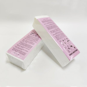 Bande de tissu non tissé de salon de beauté personnalisée 7*23 CM bandes de <span class=keywords><strong>cire</strong></span> jetables pour épilation - Product Image 1