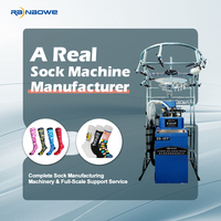 Machine à tricoter industrielle complète pour chaussettes coréennes, machine de fabrication et de traitement de chaussettes, Turquie