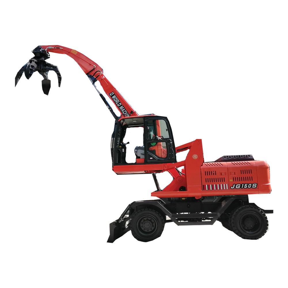 Jg150z Advanced Technology Steel Scraps Grapple Loader