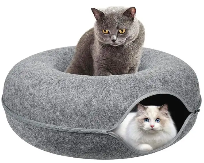 Роскошные кровати и аксессуары для домашних животных, устойчивые к царапинам, съемные и моющиеся большие пулоны для кошек