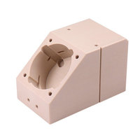 Base de Plástico Aislante Resistente a Altas Temperaturas, Carcasa, Piezas PEEK de Forma Especial No Estándar, Mecanizado Personalizado por Fresado CNC